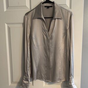 Lafayette 148 New York Elegant Silk Blouse